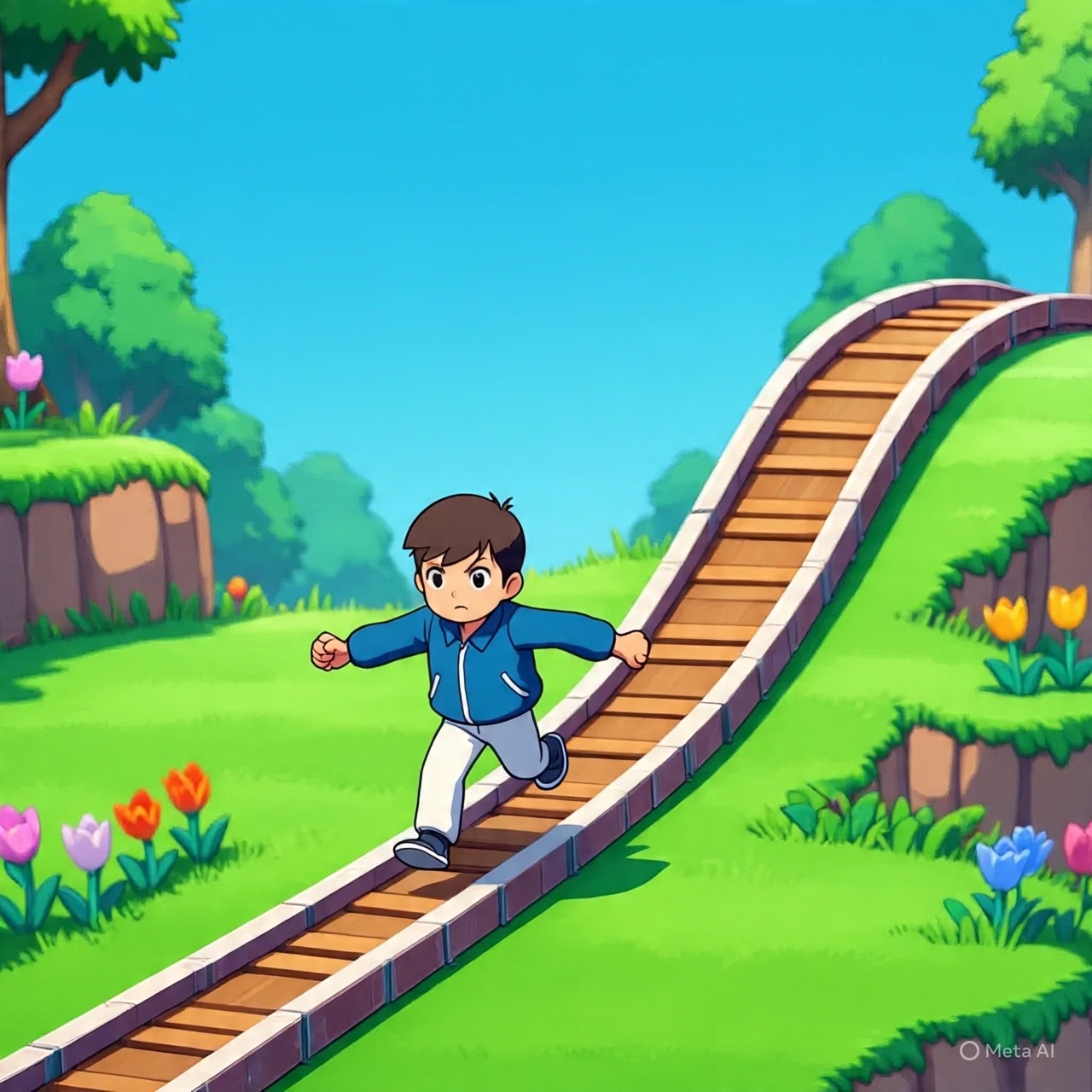 Runner Coaster Race