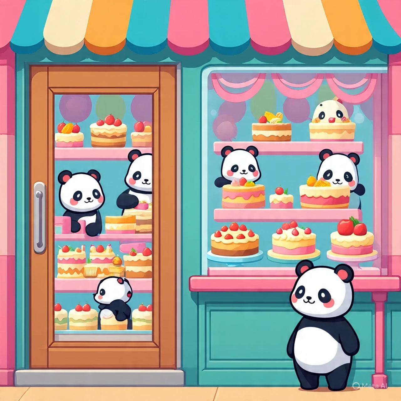 Little Panda Cake Shop