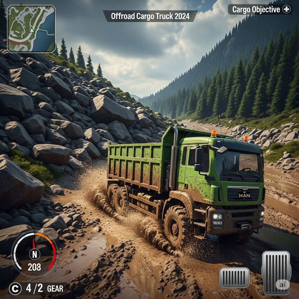 Offroad Cargo Truck 2024