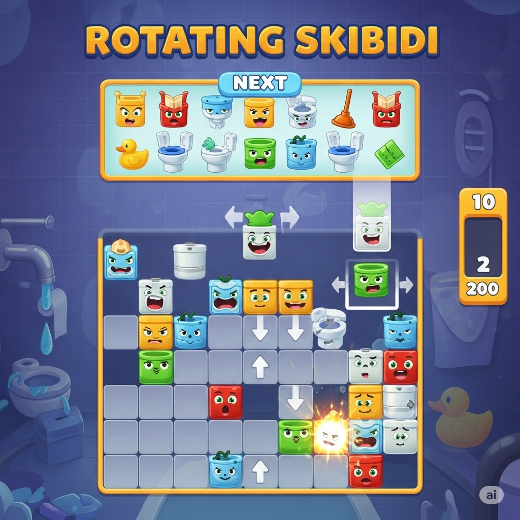 Rotating Skibidi